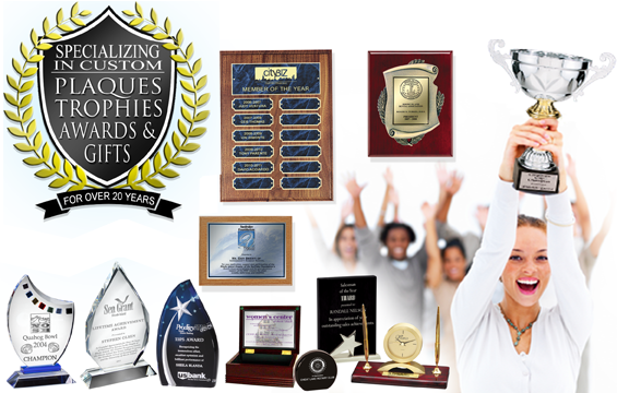 appreciation trophies and plaques